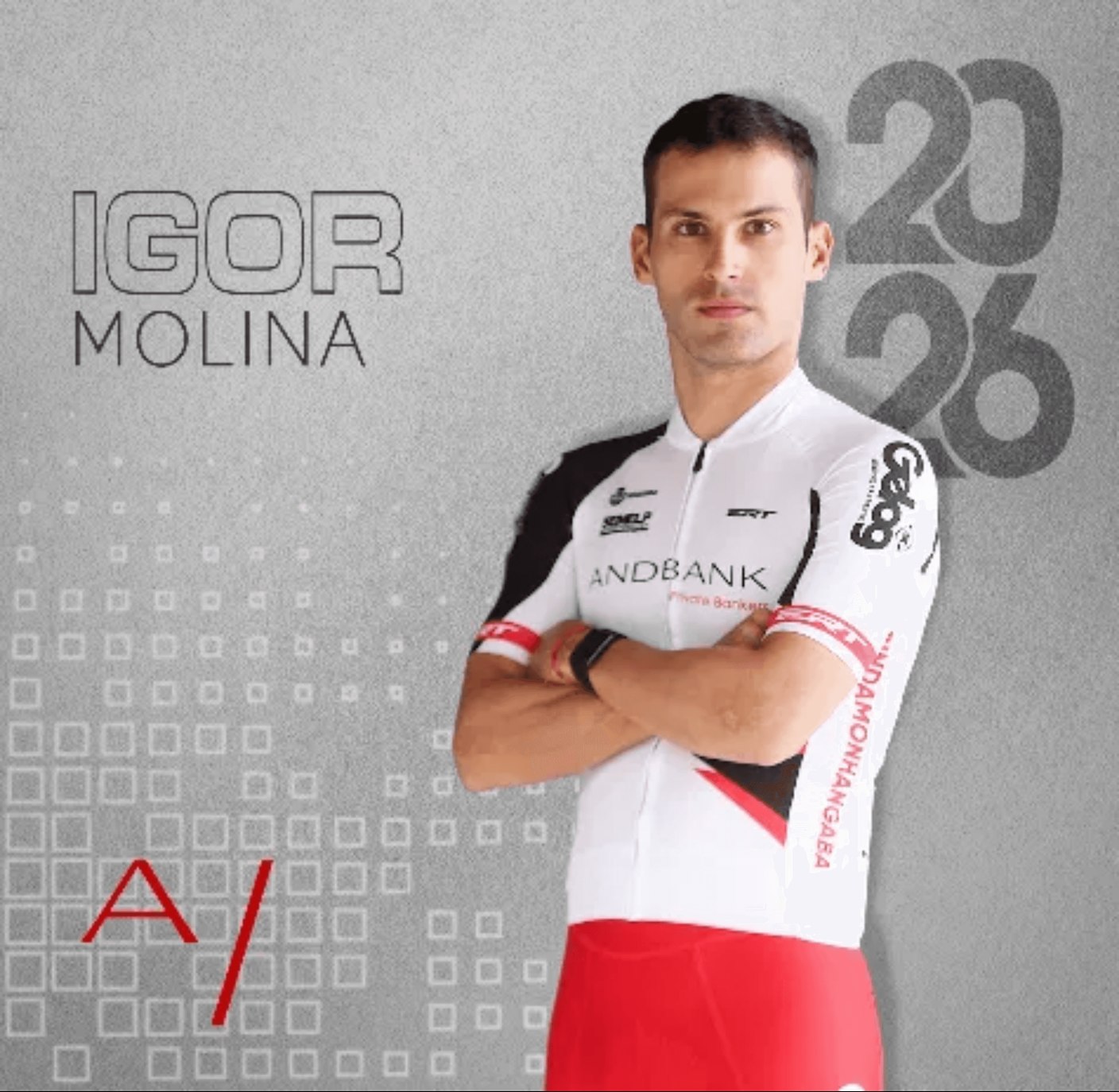 Igor Molina, ciclista profissional e cycling coach